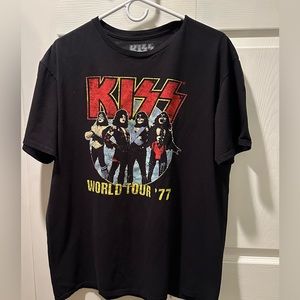 Kiss World Tour T-shirt
